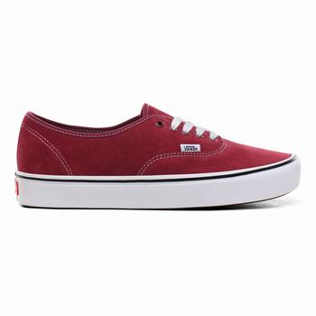 Női Vans Suede ComfyCush Authentic Tornacipő VA5198764 Piros/Fehér